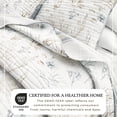 thumbnail image 2 of Coastal Quilt Set - Lightweight, Soft, All-Season - 2-Piece Reversible Bedding Set (Twin / Twin XL, Sea Maze), 2 of 6