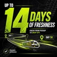 thumbnail image 4 of Truck air freshener - men's exclusive - 2-pack of durable paper air fresheners, suitable for truck cabins (black ice and ocean breeze), odor neutralizers, truck driver scents, hanging fresheners, 4 of 5