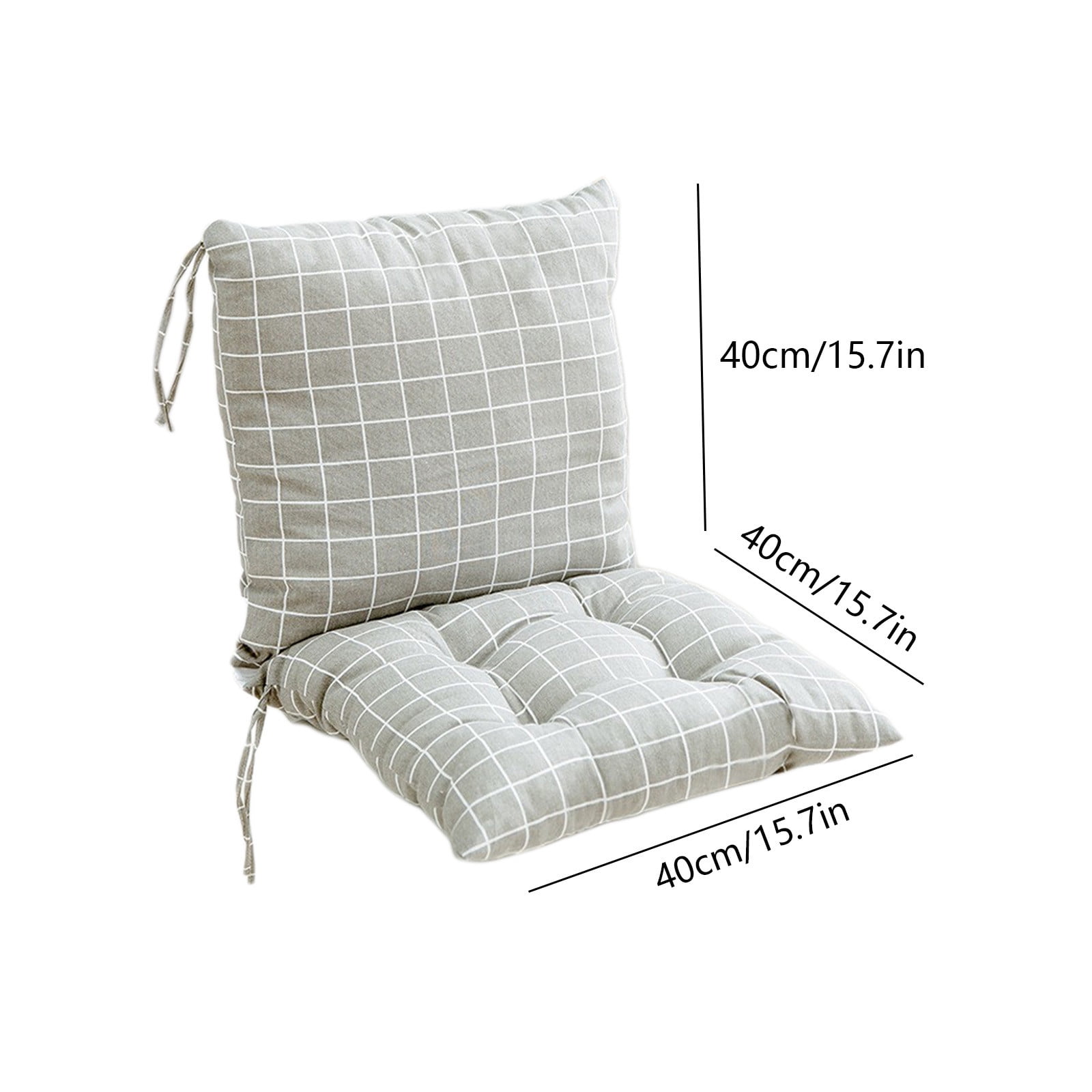 Nkmbld Outdoor Patio Chair Cushions Set, Waterproof and Fade Resistant Seat Cushion for Patio Furniture Chair Pads, Home Decor, Machine Washable