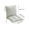 thumbnail image 3 of Littleplum Accent Lounge Lazy Chair,Comfy Soft Leisure Metal Frame Reading Chair, Upholstered Thick Cushion Seated Recliner Sofa for Living Room, Bedroom, Dorm, 18x18x5 Inches,Multicolor, 3 of 6