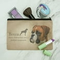 thumbnail image 2 of Boxer Dog Breed Makeup Cosmetic Bag Organizer Pouch, 2 of 5