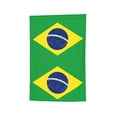thumbnail image 5 of Flag Of Brazil Garden Flag Double Sided Flags with Vivid Color for Yard Lawn Garden Decor 12.5 x18 Inch Fillet, 5 of 7