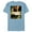 Ocean Blue, variant on Conquest of the Planet of the Apes 1972 Caesar Movie Poster - Short Sleeve Blended T-Shirt for Adults - Customized-Yellow