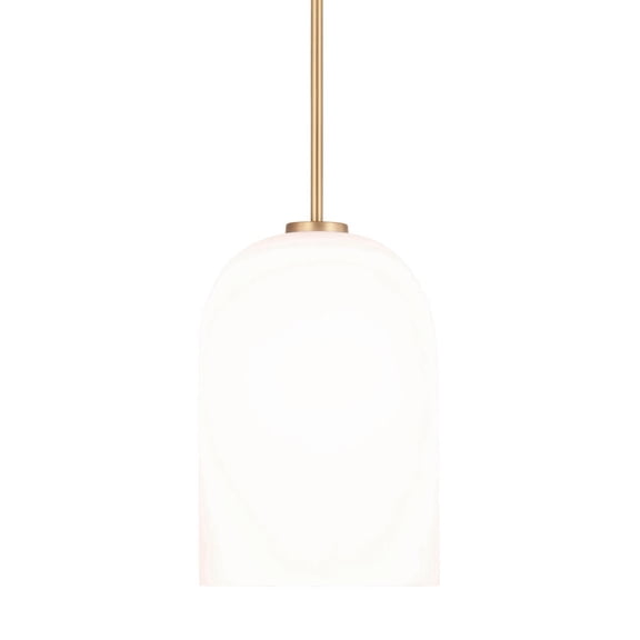 Capital Lighting 348811 Lawson 9" Wide Mini Pendant - Brass