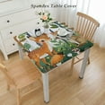 thumbnail image 2 of Creowell Woodland Plastic Tablecloth, Woodland Animals Baby Shower Decorations, Woodland Baby Shower Tablecloth for Kids Boy Girl Forest Animal Party Supplies Decorations, 2 of 7