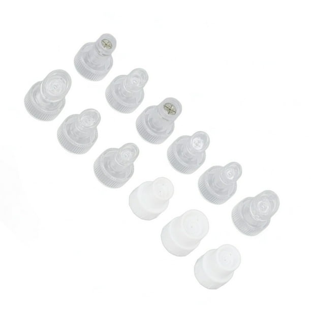 Qarigey 12 piezas de piel con 12 piezas de cabezales de repuesto para dermoabrasión facial con oxihidrógeno para mejillas, labios, etc. masajeadores
