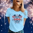 thumbnail image 4 of MuXiKeJi Clothes 250th Anniversary of The United States of America Womens T-Shirt Patriot, 4 of 4