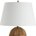 thumbnail image 5 of Uttermost Reed Honey Rattan Table Lamp in Brown, 5 of 10