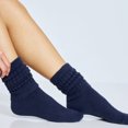 thumbnail image 2 of Navy Blue Slouch Socks, 2 of 4