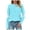 Sky Blue, variant on enyan Women Halloween Shirt Funny Pumpkin Ghost T-Shirts Long Sleeve Holiday Fall Tee Tops Women Halloween Shirts Black,S