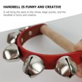 thumbnail image 2 of Shisuyan Handbell Wood Metal 3Pcs 4.1x2.8in, 2 of 8