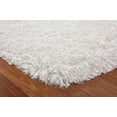 thumbnail image 2 of Plush Fluffy Shine Crystal White Shag 5' x 7' Area Rug/Carpet by Makymo, 2 of 3