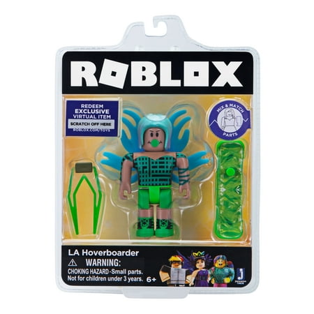 Roblox Celebrity Collection - LA Hoverboarder Figure Pack [Includes Exclusive Virtual Item]