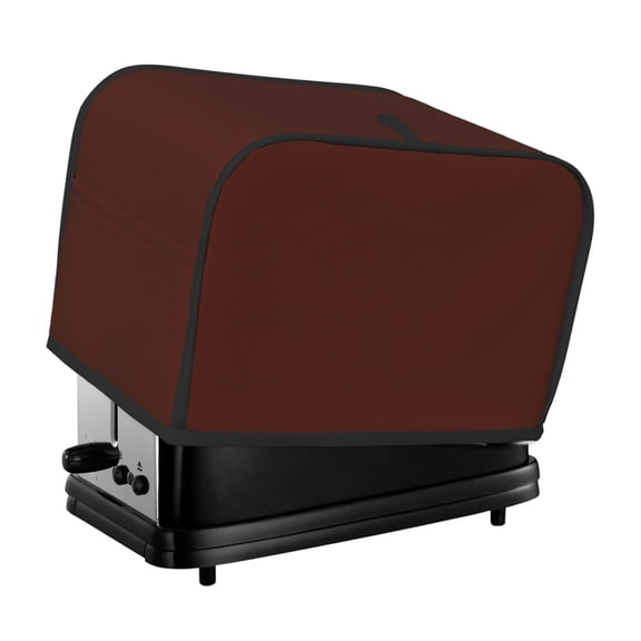 Vsdgher Brown 2 Slice Toaster Cover, Appliance Covers Toaster Cover Fits for Most Standard 2 slice Toasters