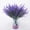 Purple, variant on 7 Stems Artificial Lavender Flowers For Outdoors, Purple Fake Flowers For Decoration, Uv Resistant Faux Plants Lavender Flower Bouquet Indoor Outside Home Wedding Garden Patio Porch Decor 1 Bundles
