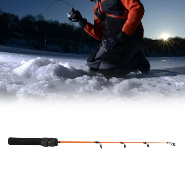 Ymiko Ice Fishing Stick, Fiberglass Ice Fishing Rod 50cm For Winter