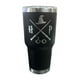thumbnail image 2 of Termo de acero inoxidable color Negro, Harry Potter, capacidad de 887 mililitros, 2 of 4