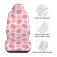 thumbnail image 5 of Sikiie Strawberries Car Seat Protector 2 Pack Car Seat Cushion Mat, Car Seat Covers for SUV, Truck, Van, 5 of 7