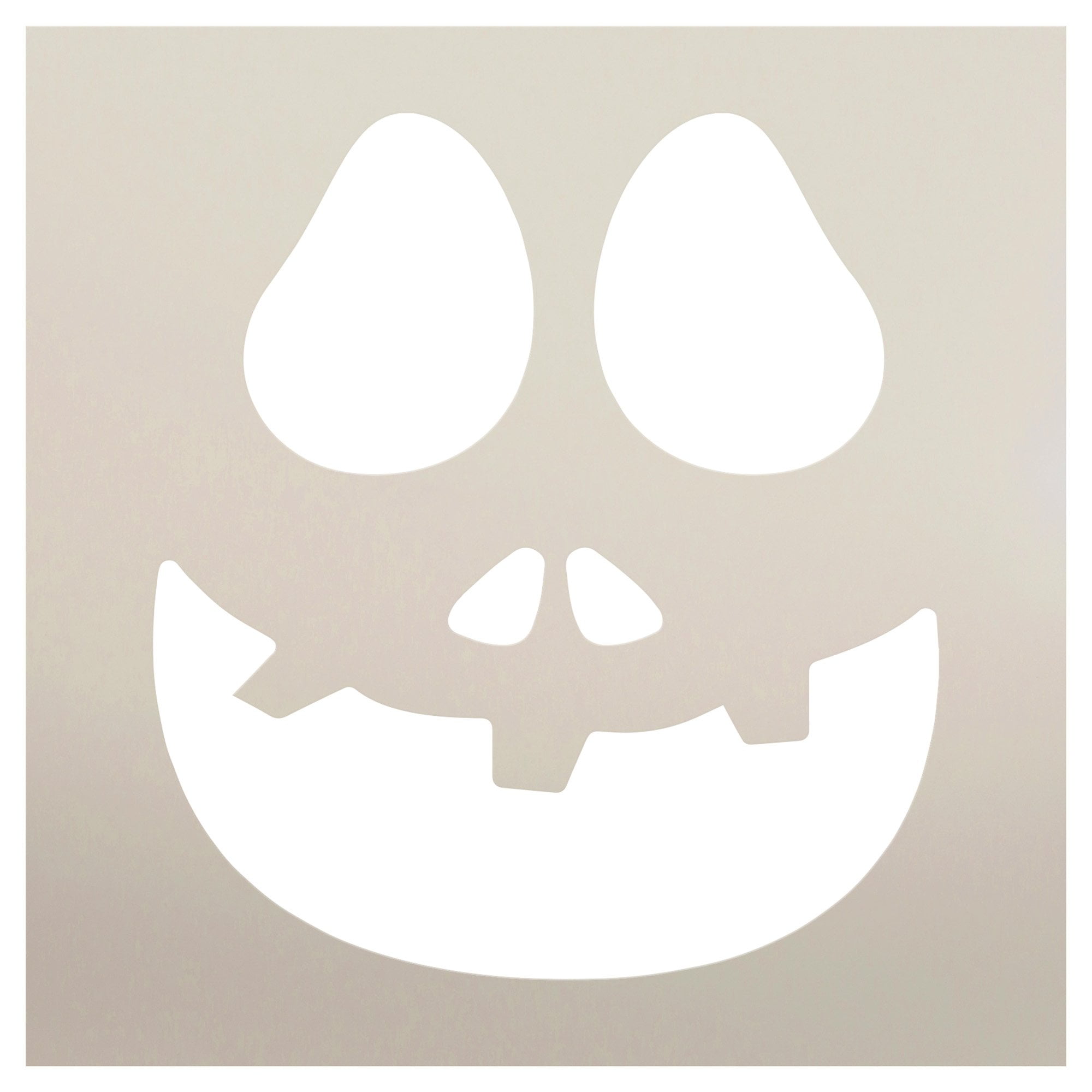 Ghost Face Pumpkin Stencils