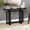 Black, variant on Breslow 44" Wide Rectangular Console Table in Black Grain