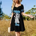 thumbnail image 4 of Vestido sin mangas Puppy Love, vestido de fiesta, 4 of 7