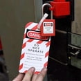 thumbnail image 4 of Danger Do Not Operate Labels Warning Maintenance Labels Baggage Tags for Locking Labels, Equipment Repair, 4 of 5