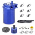 thumbnail image 3 of Tanque de lata de captura de aceite automático con deflector con contenedor de trampa de combustible limpiador de manguera de filtro de aire JShteea Accesorios para autos y motos, 3 of 7