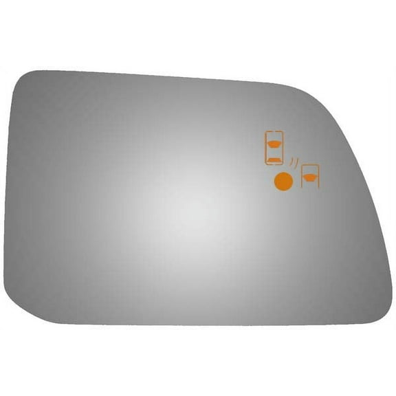 Burco Side View Mirror Replacement Glass - Clear Glass - 5503BC