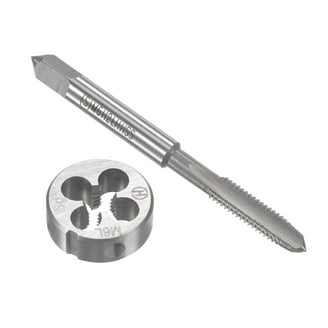 Uxcell Metric Left Hand Tap and Die Set Machine Thread Tap with