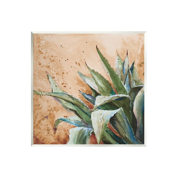 Stupell Industries Contemporary Plant Leaves Close Up Botanical Design Painting Unframed Art Print Wall Art, Design by Patricia Pinto