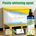 thumbnail image 1 of 100ML Plastic Yellowing Remover Spray White Furniture Stain Cleaner Restores White For Plastic Wood Cabinets Appliances With Cloth, 1 of 9