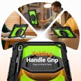 thumbnail image 3 of for Samsung Galaxy Tab S8 Plus/S7 FE/S7+ Plus Case 12.4 inch, 360 Rotating Shockproof Cover with Stand, Handle, Shoulder Strap, Lime Panel, 3 of 7