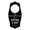 Black, variant on Signs ByLITA Having a Nap. Please Do Not Disturb Door Hanger - Navy Blue, 4" x 8"