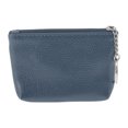 thumbnail image 4 of Unique Bargains 1 Pc Coin Purse Wallet Portable Mid-Line Two Zipper Pocket Coin Purse Pouch Haze Blue, 4 of 5