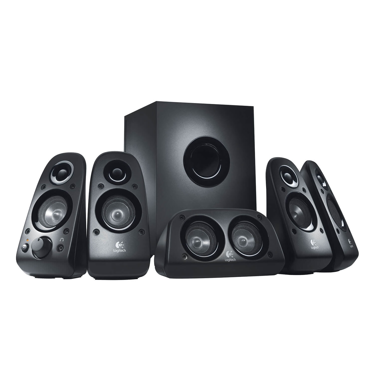 logitech z506 surround sound 5.1 multimedia speakers