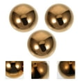 thumbnail image 4 of Worgeous Golden Mirror Surface Balls Hollow Decorative Spheres for Garden and Home Stainless Steel 3pcs, 4 of 8