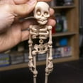 thumbnail image 4 of 3D Printed Articulated Skeleton Fridge Magnet For Halloween Party Decor, 4 of 6