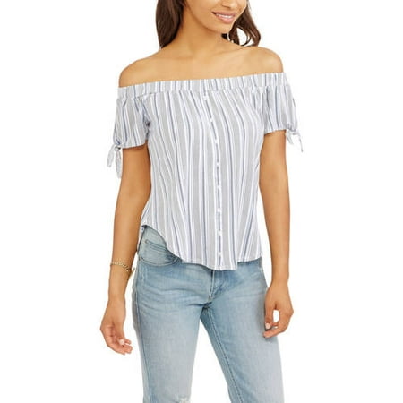 off the shoulder cap sleeve