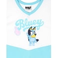 thumbnail image 2 of Bluey Cheerleader Pleated Athletic V-neck Dress Toddler to Big Kid, 2 of 3