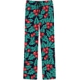 thumbnail image 4 of Top-kevin Mens Christmas Pajama Pants Plus Size Drawstring Waist Pajama Pants Xmas Print Pj Bottoms Holiday Wide Leg trousers Green, 4 of 4