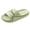 Green, variant on Unisex Cute Bear Slide for Womens Mens Bathroom Non Slip Shower Sandals Comfortable Soft Sole House Shoes Green Size 8