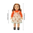 thumbnail image 3 of Doll Clothes Dress for 10-12 Inch Dolls, Doll Outfits Accessories for Dolls, 3 of 6