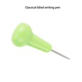 thumbnail image 4 of Stylus de tablero de escritura Stylus de escritura ligero ambliopía redonda práctica para personas ciegas Amonsee Otros, 4 of 8