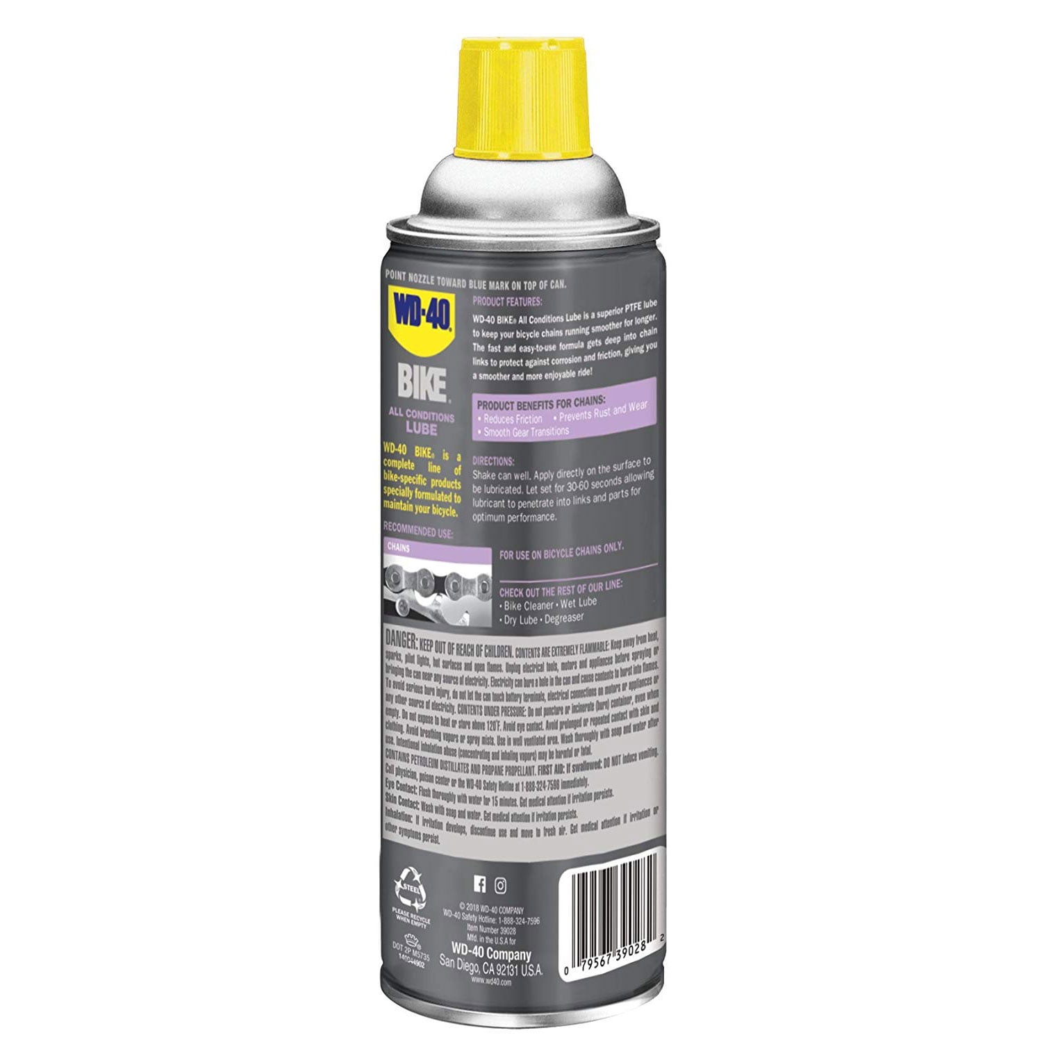 WD-40 Specialist Bike Chain Lube, 6 OZ - Walmart.com WD-40 Specialist Bike Chain Lube, 6 OZ - Walmart.com