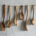 thumbnail image 4 of Eco-Friendly Moré Wood Cooking Utensil Set with Long Handle – Non-Stick Safe Spatulas & Salad Spoon for Stir-Fries, Pancakes, and Kitchen Versatility, Customizable with Engraved LOGO, 4 of 5