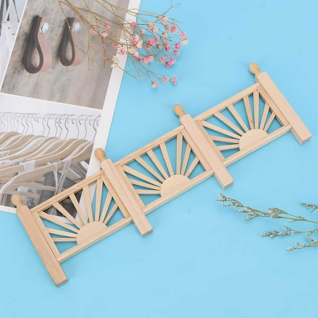 Barandilla De Casa De Muñecas, 1: 12, Barandilla De Escalera Para Casa De Muñecas, Valing Landrail Para Accesorios En Miniatura