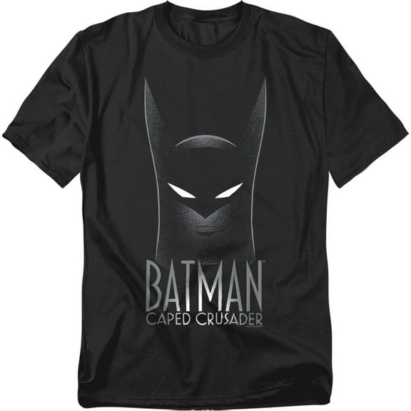 Batman Caped Crusader: Animated Series T-Shirt Caped Crusader Headshot Unisex Graphic Tee for Men & Women