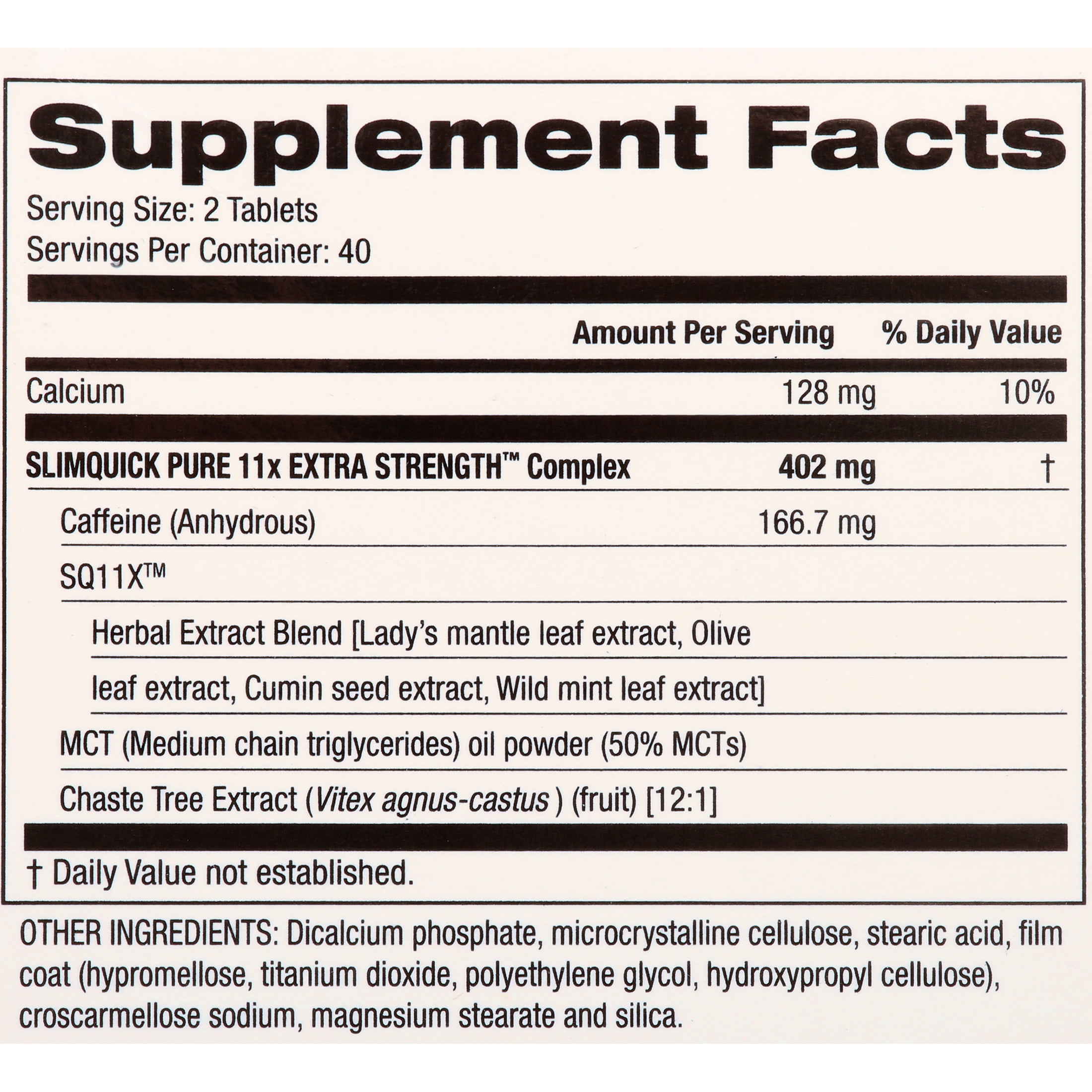 SlimQuick KETO Extra Strength, 60 Count