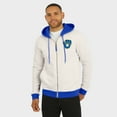 thumbnail image 4 of Men's Darius Rucker Collection by Fanatics  Cream Milwaukee Brewers Polar Fleece Full-Zip Hoodie, 4 of 6