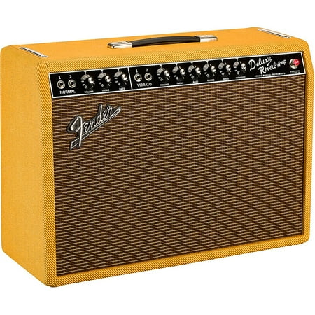 Fender '65 Deluxe Reverb 22W 1x12 Tube Guitar Combo Amp Limited Edition Pine (Best Fender Tweed Amp)